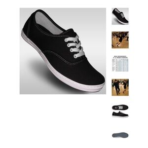 Aris Allen women’s canvas dance shoes size 8